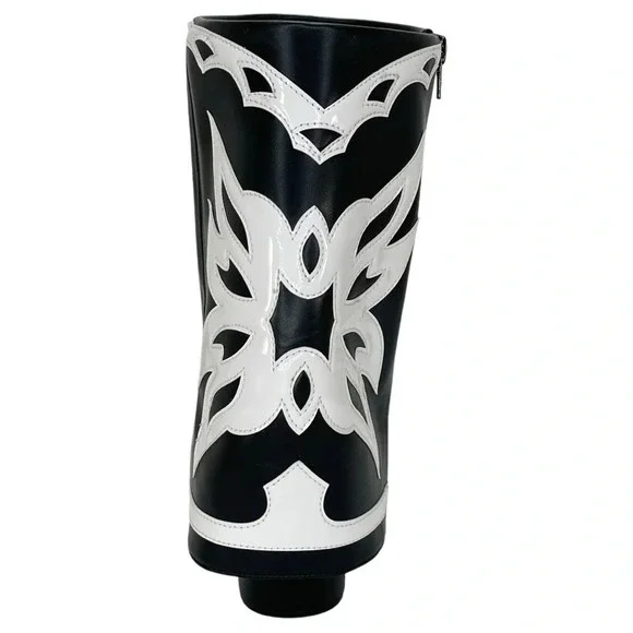 International Concepts Jadiza Western Style Over Ankle Womens Boots Size 5.5M - Picture 5 of 13